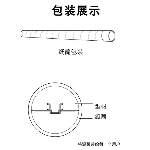 佼佼者（JIAOJIAOZHE）cob线形灯嵌入式线型暗装灯槽双眼皮客厅吊顶预埋线条灯1509带边