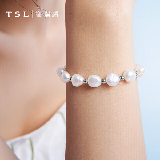 Xie Ruilin (TSL) Pearl Bracelet Retro Baroque 925 Silver Chain Pearl Bracelet BD017-BD018 BD017 (18CM)