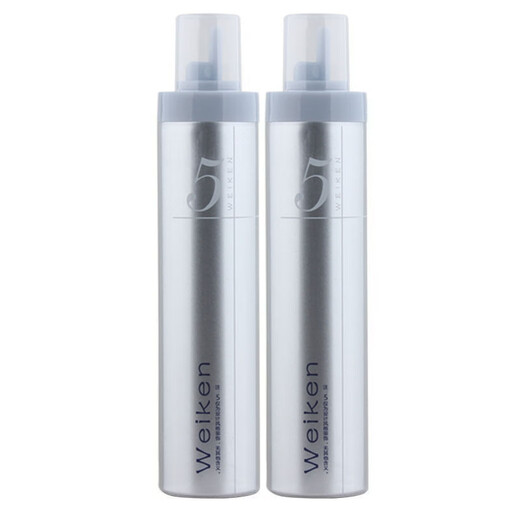 Weiken No. 5 foam hair wax, styling hair gel, curl protection mud, moisturizing mousse, elastin, perm and dye, hair salon style, Weiken foam hair wax 420ml, 2 bottles