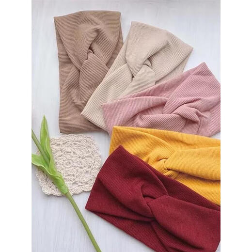 Hu Yihaoman pregnant women postpartum confinement hat spring and summer cotton spring and autumn windproof headscarf women's Baotou outing confinement headband purple 5cm