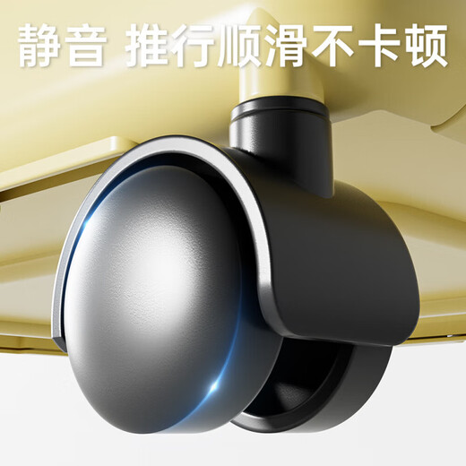 Outdoor cat outing box, foldable portable suitcase, large capacity trolley box, pet cat flight box, off-white, extremely breathable, 75CM extra long trolley