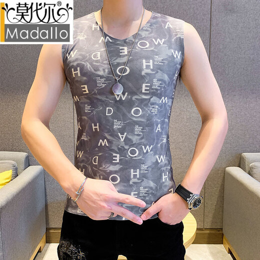 Modal Winter Double-sided Velvet Thermal Vest Men's Thermal Underwear Slim Fit Seamless Heating Plus Velvet Thickened Bottoming Shirt Autumn Clothes Red Letter L (Recommended 100-120 Jin Jin equals 0.5 kg)