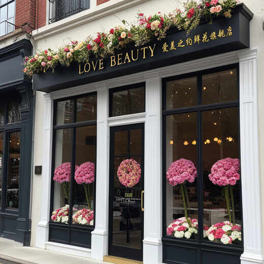 Hua Kai Love giant oversized bouquet of hydrangeas and roses, flower express delivery in the same city, birthdays, nationwide delivery, flowers for girlfriend and wife in the same city, sweet pampering, mixed pink and purple rose bouquets