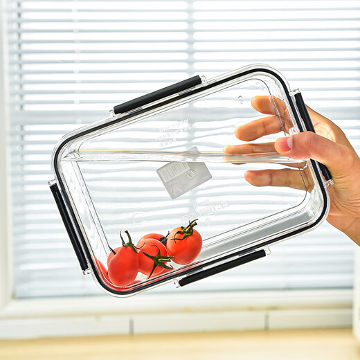 
FCpet fresh-keeping box large capacity refrigerator special food grade freezer storage box rectangular fresh pickle seal transparent five-piece set 166+167+168+169+17