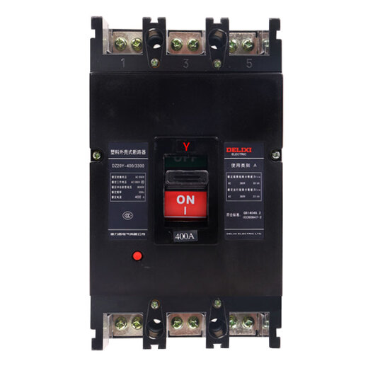 DELIXI plastic case circuit breaker DZ20Y3300 3-pole plastic case switch series old style electric switch 3P 500A