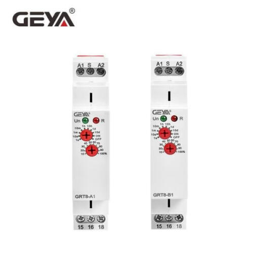 Geya GRT8-A1B1A2B2 Steckverzögerungsverzögerungszeit-Relaismodul-Controller 220 AC AC/DC12240V Two Open Zwei schließende B-Verzögerungsschaltung