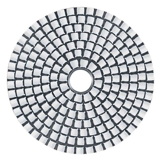 Vinoa Diamond Water Grinding Tablets Stone Polishing Tablets Marble Granite All-Ceramic Edge Renovation Resin Polishing Tablets (Diameter 100mm) 3000 Mesh 10 Pieces