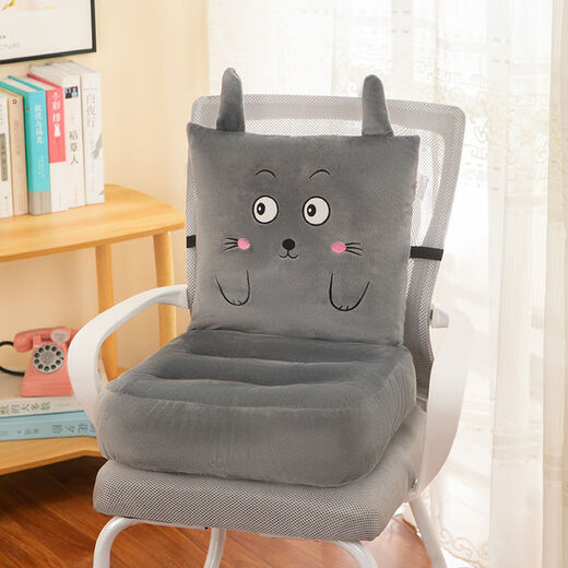 Yingzhu'er's new one-piece seat cushion, office sedentary chair cushion, heightening student butt cushion, extra thick one-piece seat cushion, anti-slip cushion - My Neighbor Totoro thickened version (1.5m-1.65m or more)