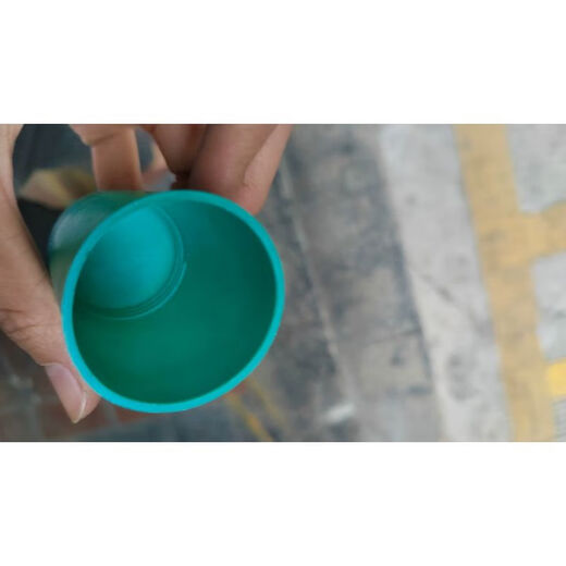 Sailoto Danyang Qingtian customized 1000 black steel bar protective caps steel wire head straight thread protective sleeve plastic sleeve 16 extended version green 1000 pcs 3 points 7CM long