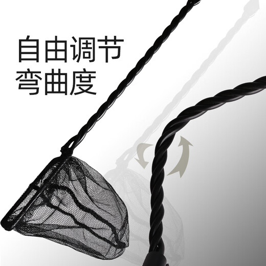 Fish Qilin fish tank fishing net copy fish net bag fishing tool household fishing fishing hand copy net fishing net small net fishing 8cm