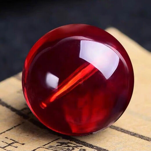 Jingruo Blood Amber Single Bead Burmese Amber with Baltic Sea Beads Single Beeswax Bracelet Separated Bead Wen Wan King Kong Wen Wan Accessories 22mm 1 piece 0g