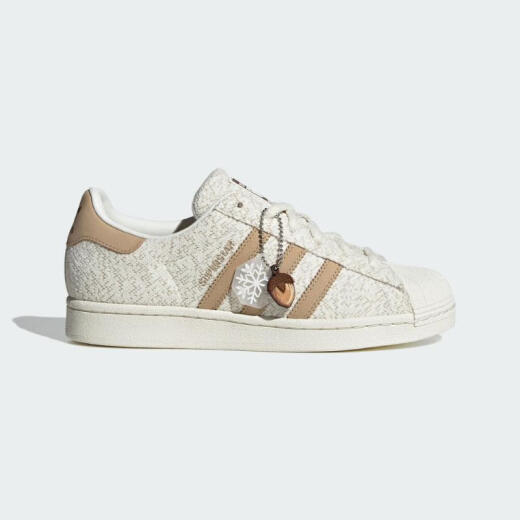阿迪达斯【滔搏运动】adidas三叶草女子SUPERSTAR WLIFESTYLE休闲鞋 IF3883 36
