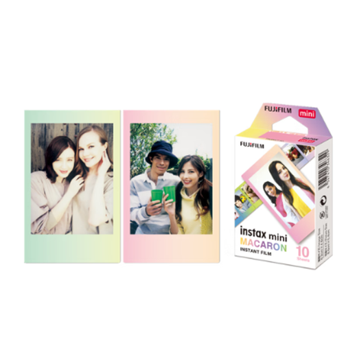 Fuji instant mini photo paper (applicable to mini7+/9/11/12/40/90/99/LiPlay/EVO) 10 pieces of macaron photo paper (free random gift)