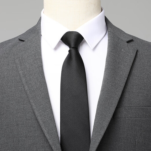 MOELAGVT Premium Suit Suit Wool Autumn and Winter Thick Suit Men's Business Casual Formal Wedding Groom and Groomsmen Ceremony Clothing Gray 2 Buttons Not Slit High-End Style M (170)