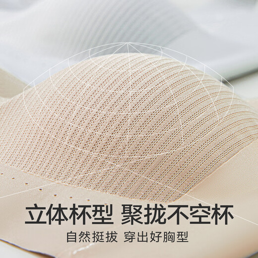 Catman underwear women's new small breast push-up push-up pull-up anti-sagging breast-retracting bra without rims for beautiful back