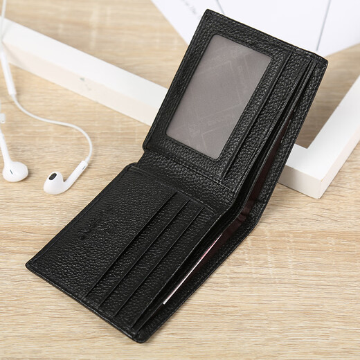 Woodpecker (TUCANO) short leather wallet 2025 practical Father's Day gift for husband and boyfriend practical and high-end card holder