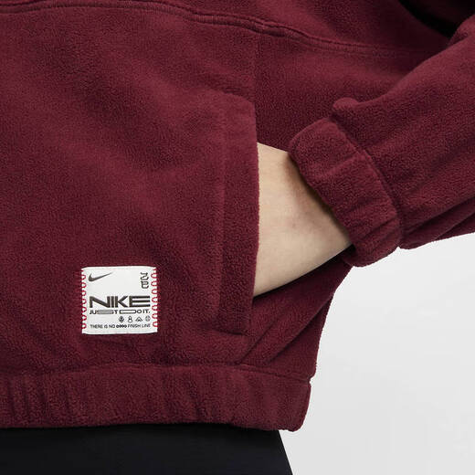 耐克（NIKE）套头衫女子蛇年新年款CNY半长拉链开襟摇粒绒上衣 HV8465-677 XL