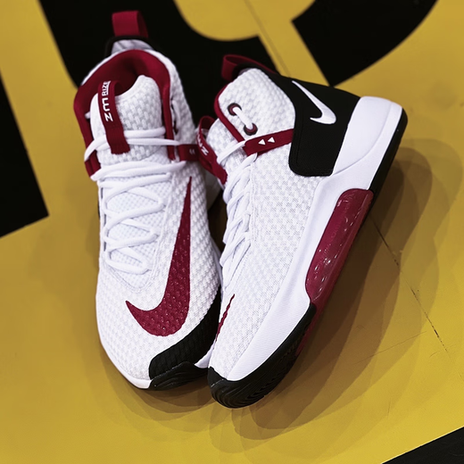 Nike (NIKE) Zoom Rize 1 men's high-top air cushion cushioning practical basketball shoes FD9904-111 41