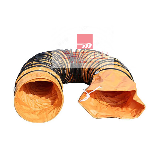Limited space telescopic ventilation duct PVC nylon plastic canvas spiral pipe drum 600mm air duct 10 meters can be docked