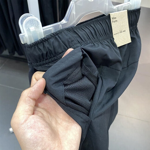 Nike (NIKE) official online store men's pants autumn new sports pants woven loose breathable straight pants casual pants long pants FB7491/black straight pants XL