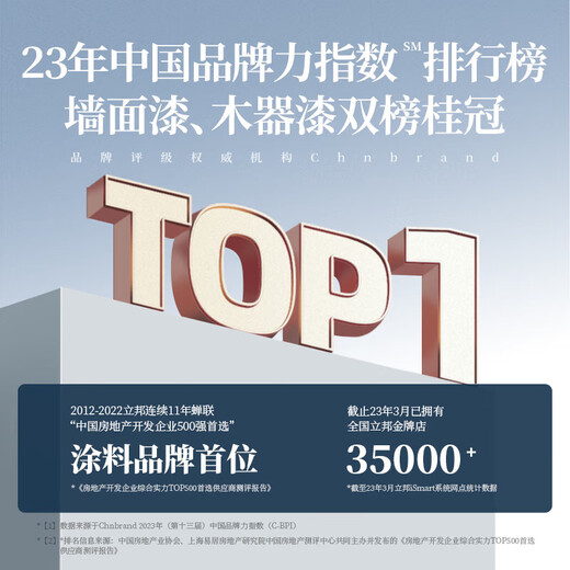 Nippon Paint latex paint paint interior wall paint anti-mildew and anti-formaldehyde five-in-one odor-free and environmentally friendly interior paint repair recommendation 1L topcoat