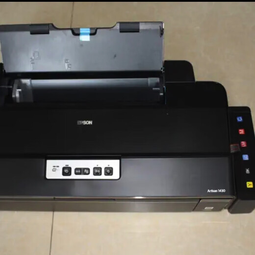 Epson R1390 1430 L1800 A3+ format thermal transfer six-color inkjet photo printer ink tank type 1430 printer (90% new with wireless belt) official standard configuration