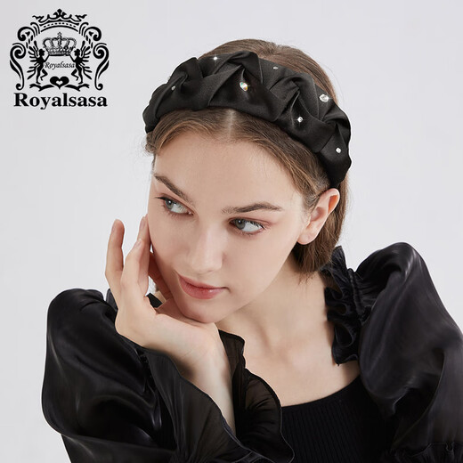 Royal sasa royal salsa headband simple small fresh imitation pearl headband college style headband autumn and winter fashion hair accessories