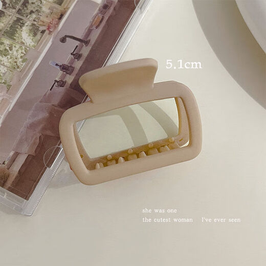 Jisenjia's hair accessories suitable for small hair, hairpins, square small hairpins, female adults' half-tied hair on the back of the head, shark hairpins, square small hairpins - Qianka