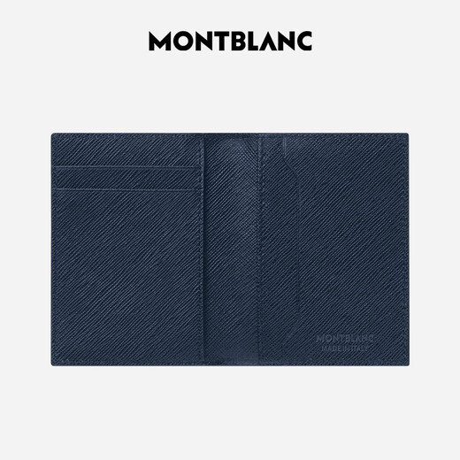 Montblanc MONTBLANC Ingenuity Series 4cc Card Holder Card Holder Ink Blue 131723 New Year Gift