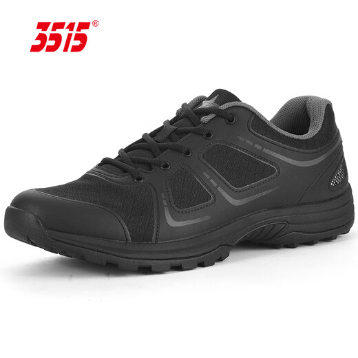3515 new physical training shoes outdoor hiking spring and autumn training shoes men's breathable casual running shoes black 42