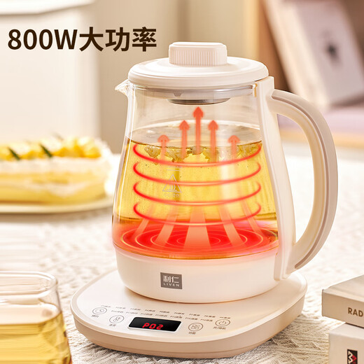 Liven Health Pot Constant Temperature Kettle 1.5L Large Capacity Tea Kettle 24h Reservation Kettle 16 Function Menu 304 Stainless Steel Home Office Electric Kettle SH-D1580