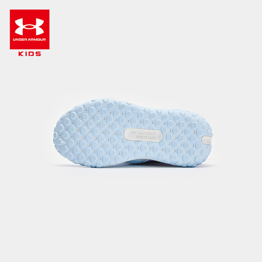 Under Armor boys and girls warm winter cotton shoes anti-collision wear-resistant warm sports snow boots 2442507 purple/blue size 33