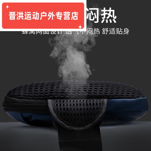 Shantou Lincun Running Cell Phone Arm Bag Men's and Women's Special Arm Fitness Equipment Wrist Strap Arm Lightweight Sports Cell Phone Arm Classic Black
