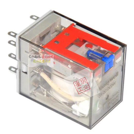 Intermediate relay GR-2C-AC230V two open and two closed AC220V with light and pole with self-locking pole GR-4C-AC230V-ZW single relay