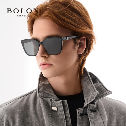 BOLON Tyrannosaurus Rex Glasses 25 Years Lin Yi Style Sunglasses Polarized Driving Sunscreen Sunglasses for Men and Women BL3203C10