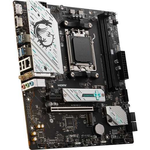 微星B650游戏办公电脑主板 支持CPU 7800X3D/7700/7500F (AMD B650/AM5接口） 微星B650M GAMING WIFI
