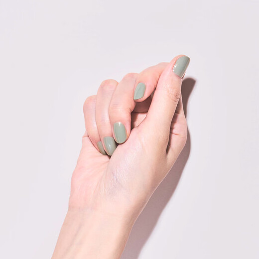 THREE Japan direct mail 2024 summer new natural plant topcoat quick-drying long-lasting new color nail polish 7ml 17 SHELTERING SKY