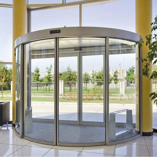 Гуанчжоу электрическая дверь из закаленного стекла Liwan отель сенсорная дверь Luogang офис производитель автоматических дверей светло-серый