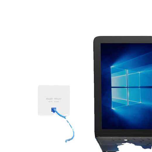 Suitable for Ruijie Ruiyi AX3000 Gigabit WiFi6 panel ap whole house WiFi coverage acap networking RG-EAP162E 10-port Gigabit upgraded POE router +