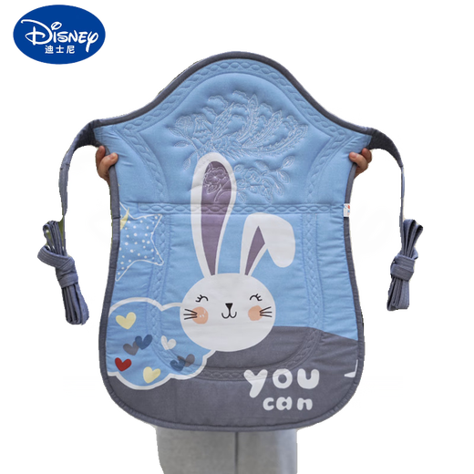Disney (Disney) Guizhou Baby Gurt Yunnan traditioneller, altmodischer Rücken wird vor dem Baby gehalten und der Rücken wird im Sommer mit einer Rückengurt-Tasche gefächert. Graubär (0-1 Jahre alt mit einer Tasche)
