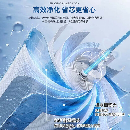 Xinyuan suitable water purifier filter element complete set of 4-level KRT3890/3820/3800/2800 pure water machine RO filter element Package 3:1+2-level KRT2800/3800/3890