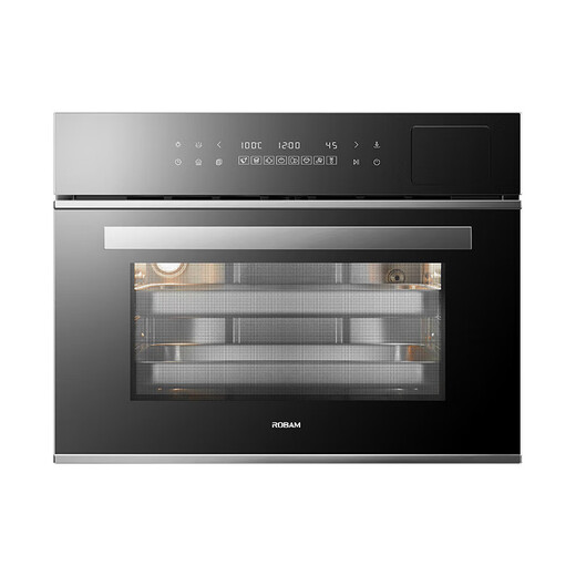 Robam ZQB400-SQ229 embedded steamer 40L large capacity household full-screen touch external water tank pure steamer