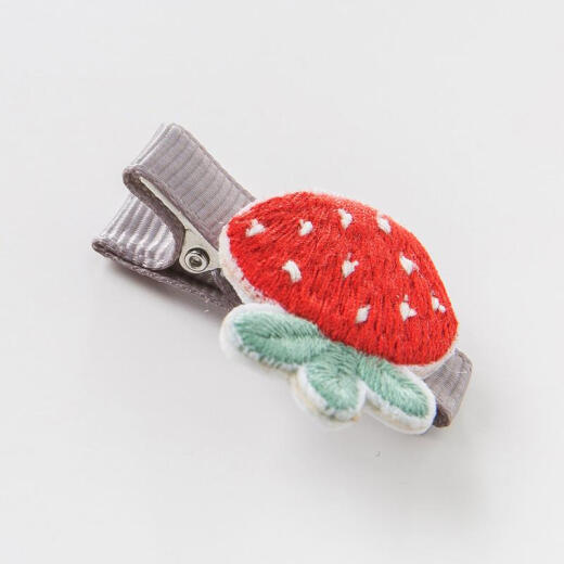 DAVE/BELLA new girls cute hair accessories infant hair clip baby strawberry hair clip strawberry