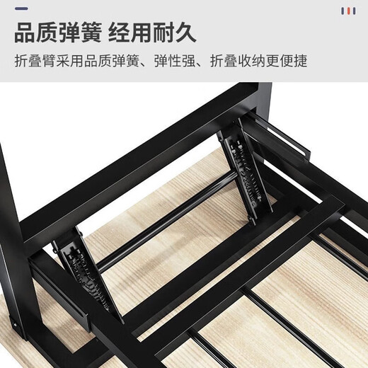 Quanpinwu foldable desk computer desk desktop bedroom simple desk learning writing desk office spring table long table