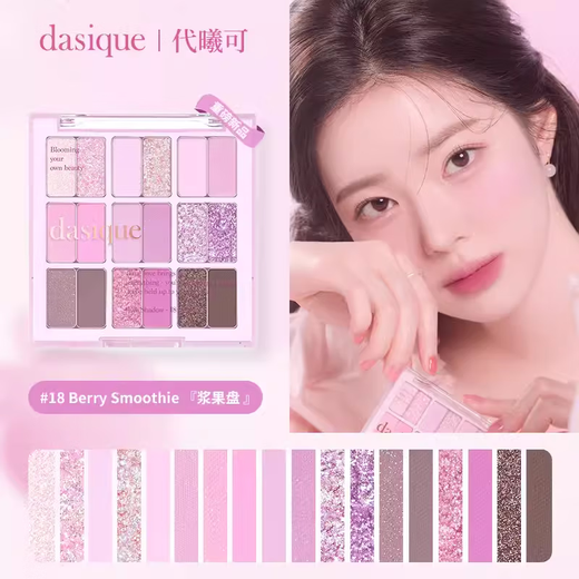 Neunfarbige Lidschatten-Palette von Dai