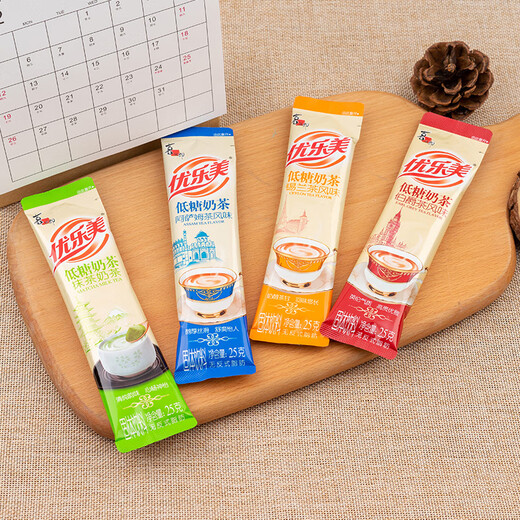 Youlemei milk tea 25g*20 bags Assam Ceylon Earl Matcha milk tea instant drink afternoon tea 20 pieces multi-flavor mix none