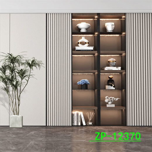 书房背景布主播3d立体直播间背景墙简约中式直播视频照快手抖音 *ZP-12370 *25米宽+25米高(挂钩款)