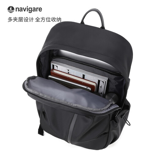 Navigare Italian small sailing ship men's backpack men's large-capacity computer bag school bag travel backpack men's birthday gift
