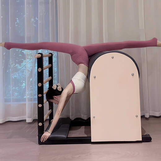 Weedon's beautiful yoga clothing suit for women 2024 new fitness clothes sports vest Pilates training top suit Wild Rose Bra + Wild Rose Pants S (80-98Jin Jin equals 0.5 kg)