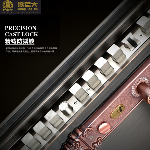 Xiongboda XLD-P-5001 magnesium alloy villa door 2980 yuan/square meter